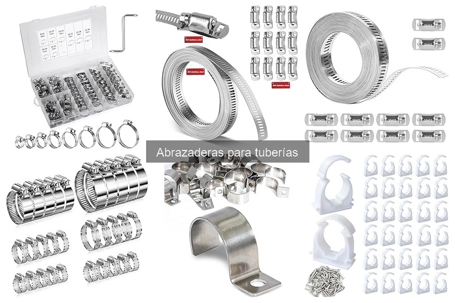 Materiales más duraderos para abrazaderas de tuberías