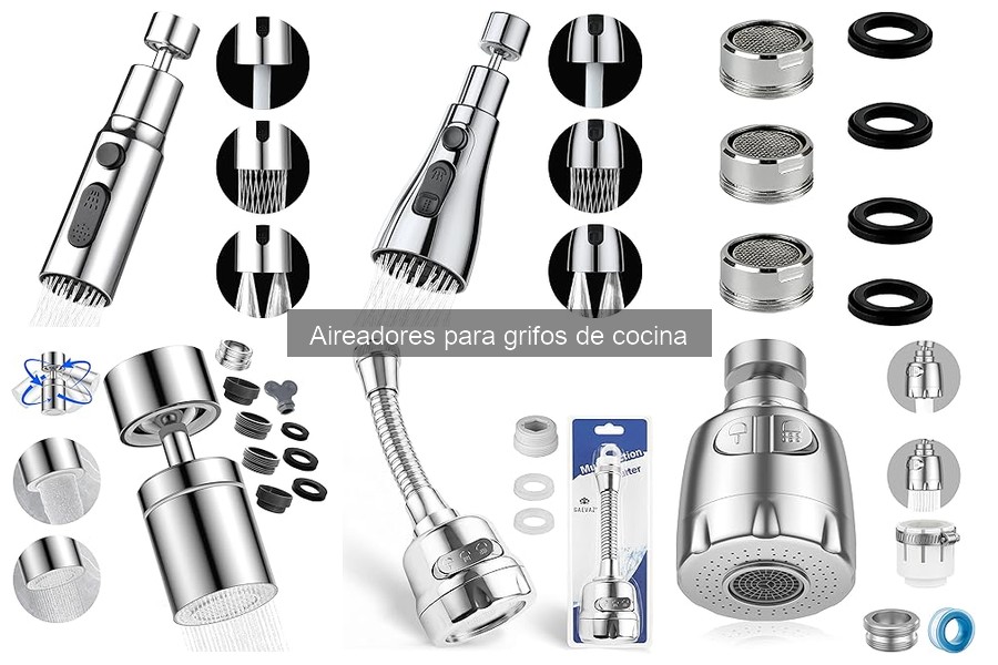 Mejores aireadores para grifos de cocina en 2023