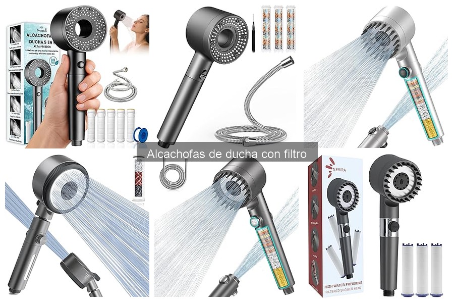 Mejores alcachofas de ducha con filtro para 2023