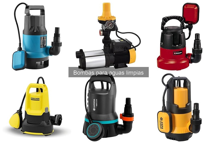 Mejores Bombas para Aguas Limpias del Mercado 2023