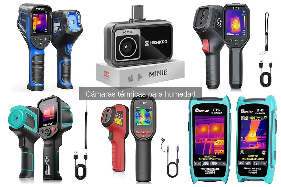 Mejores cámaras térmicas para detectar humedad en el hogar
