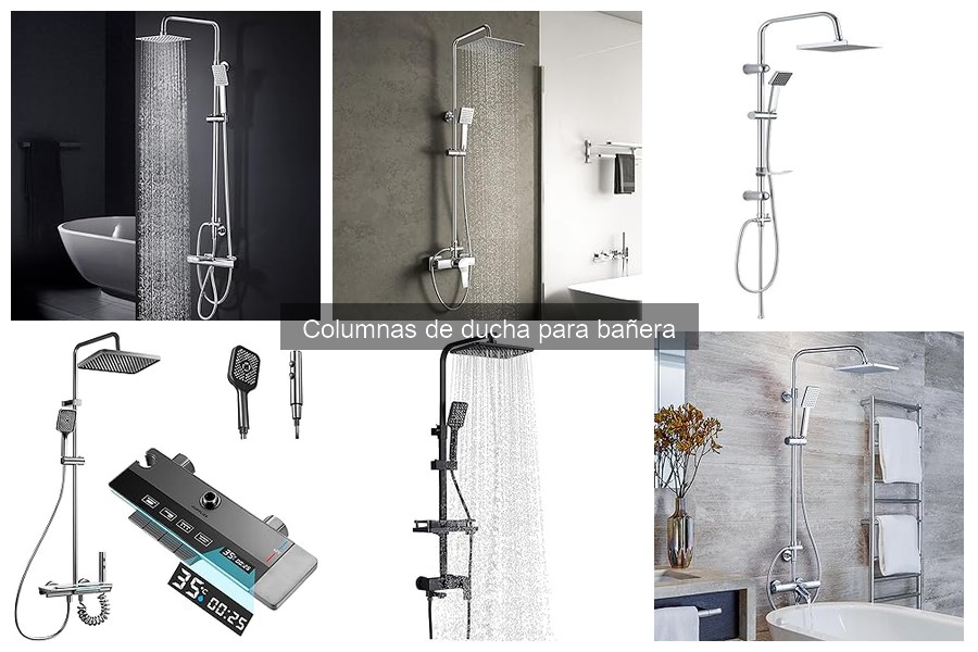 Mejores columnas de ducha para bañera en 2023