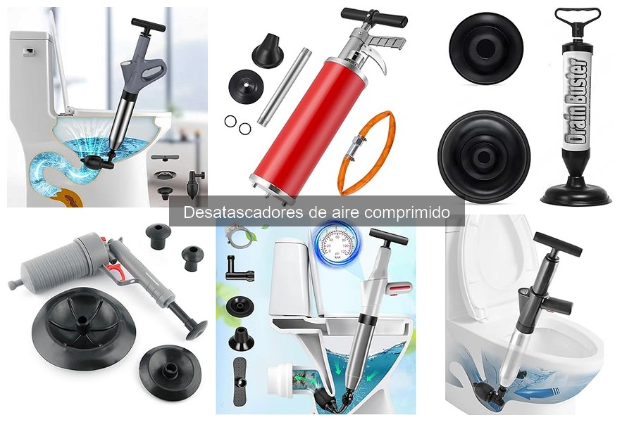 Mejores desatascadores de aire comprimido para el hogar
