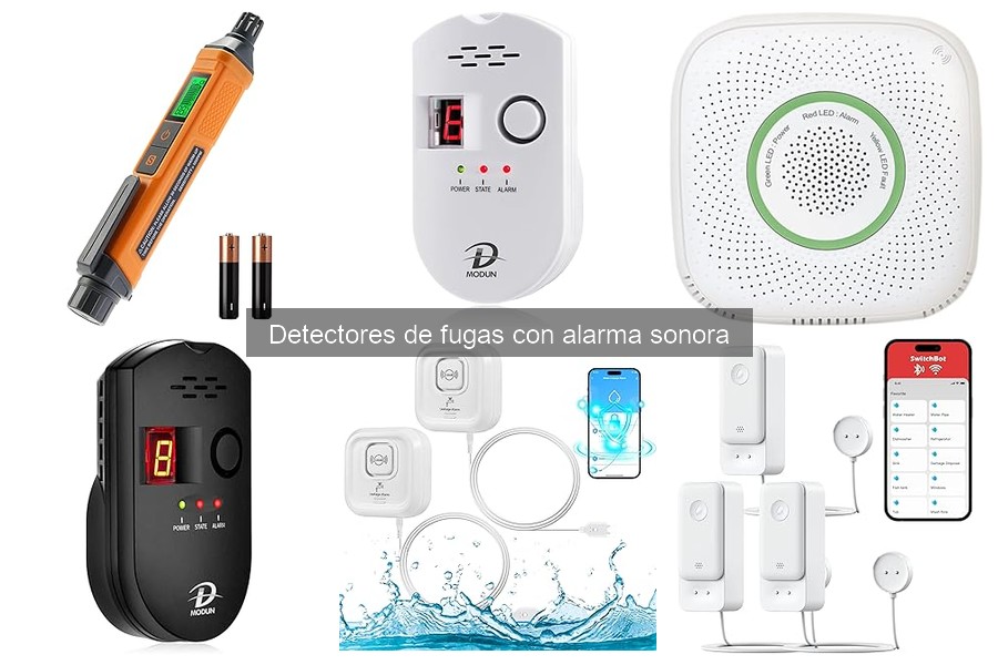 Mejores detectores de fugas con alarma sonora para tu hogar