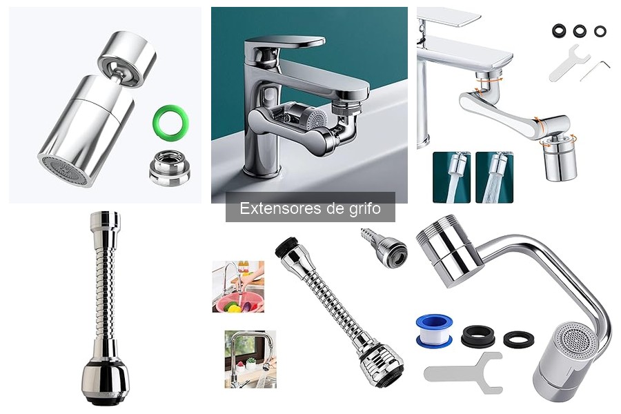 Mejores extensores de grifo para cocina: comparativa y precios