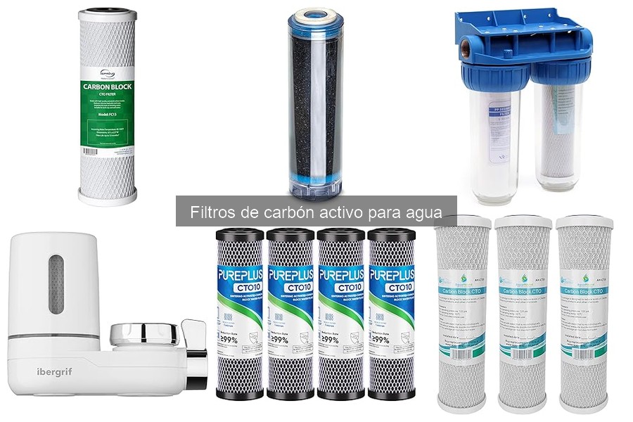Mejores filtros de carbón activo para agua en 2023