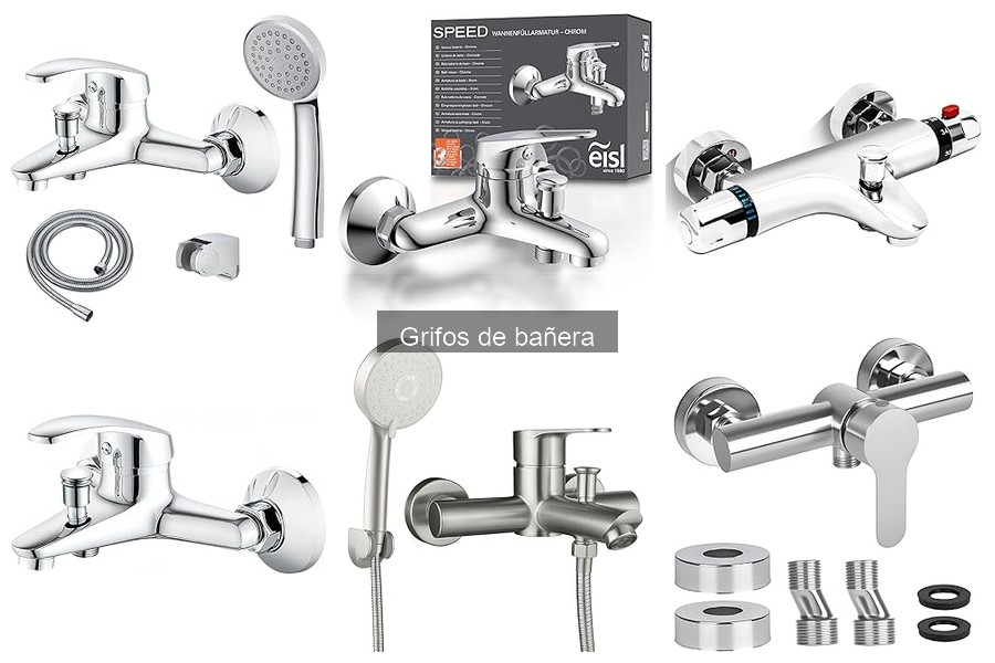 Mejores grifos de bañera para baños pequeños y funcionales