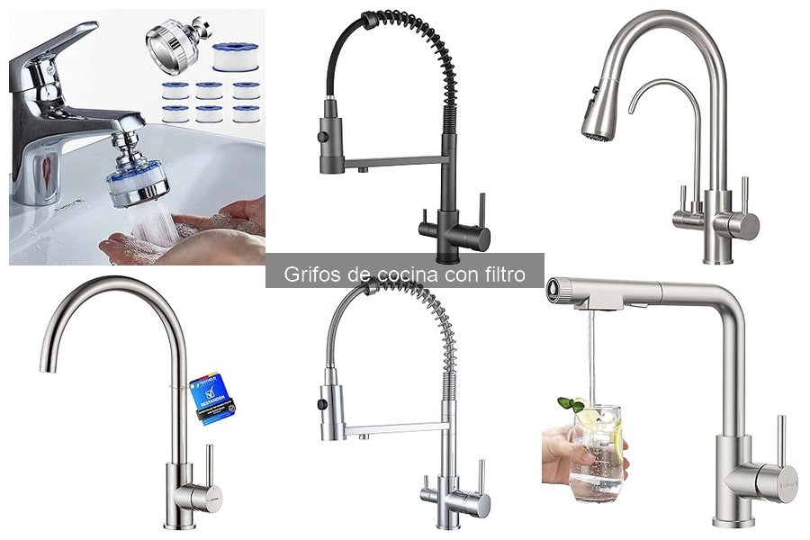 Mejores grifos de cocina con filtro para agua potable