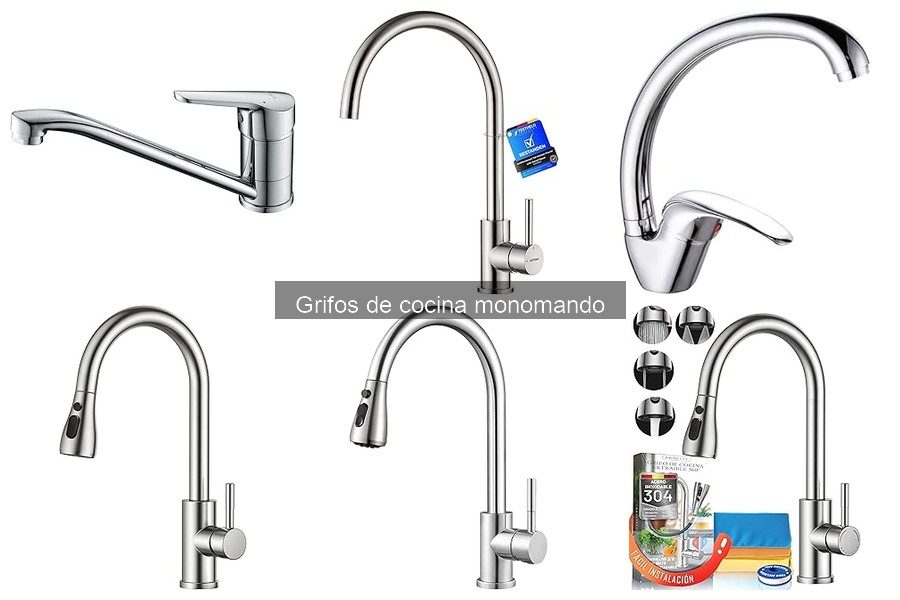 Mejores grifos de cocina monomando para cocinas pequeñas