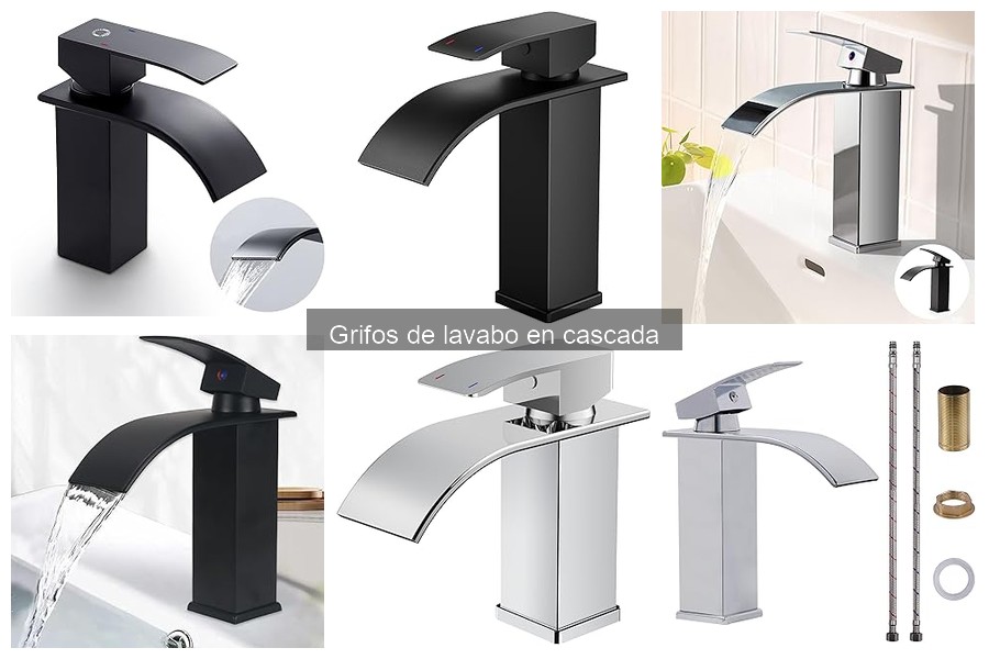 Mejores grifos de lavabo en cascada para baños pequeños