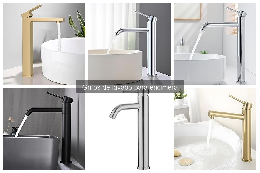 Mejores grifos de lavabo para encimera según presupuesto