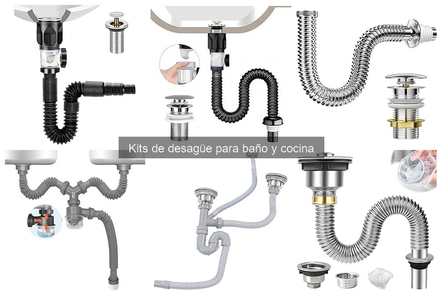 Mejores marcas de kits de desagüe para baño y cocina
