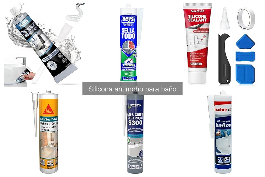 Mejores marcas de silicona antimoho para baño en 2023