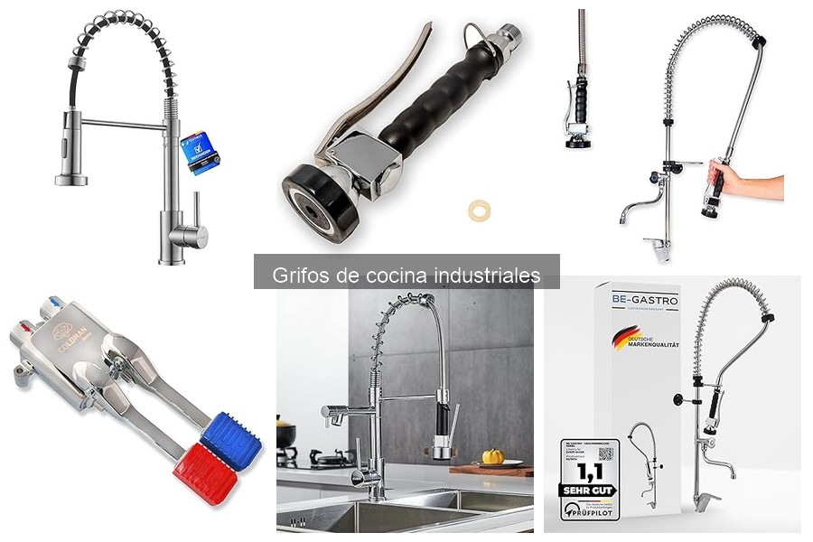 Mejores materiales para grifos de cocina industriales