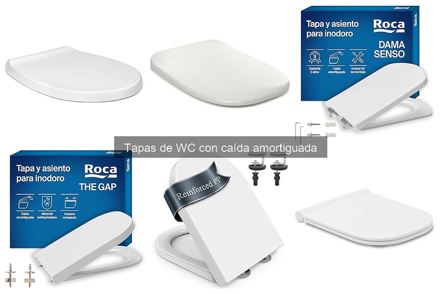 Mejores ofertas de tapas de WC con caída amortiguada