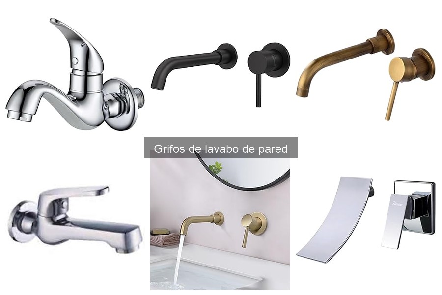 Mejores ofertas en grifos de lavabo de pared 2023