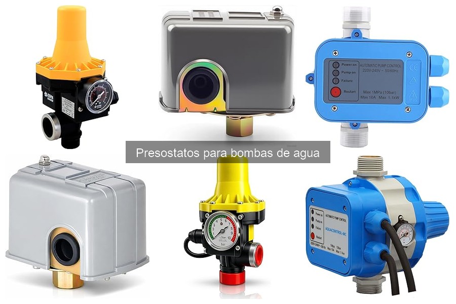 Mejores ofertas en presostatos para bombas de agua