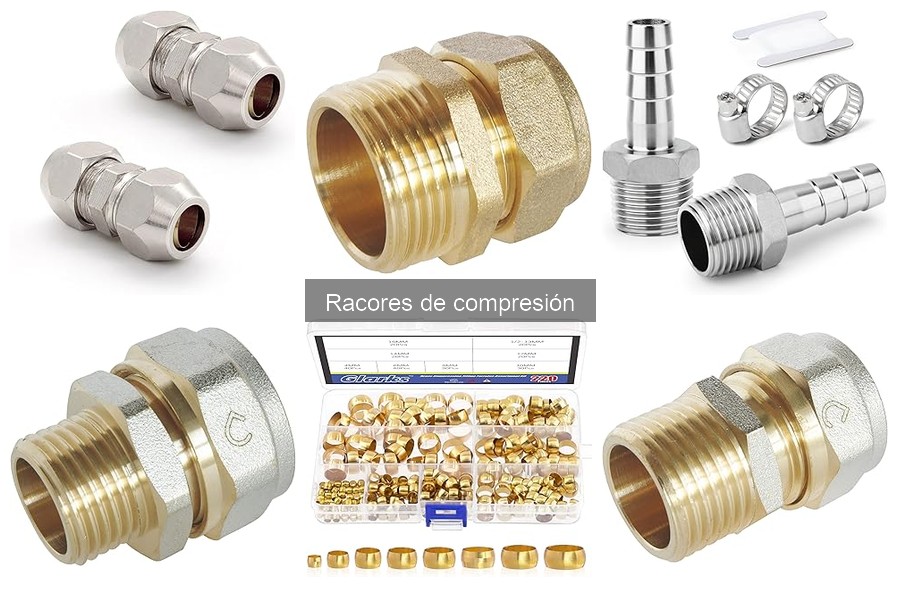 Mejores racores de compresión para fontanería doméstica