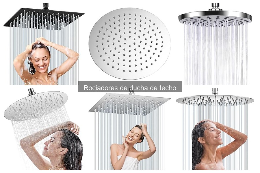 Mejores Rociadores de Ducha de Techo para Baños Pequeños