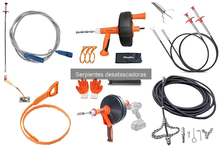 Mejores serpientes desatascadoras: comparación y recomendaciones