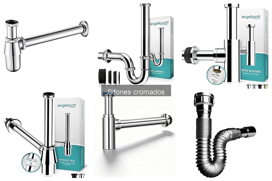 Mejores sifones cromados para lavabo: comparativa y precios