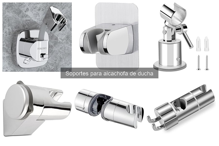 Mejores soportes para alcachofa de ducha en 2023