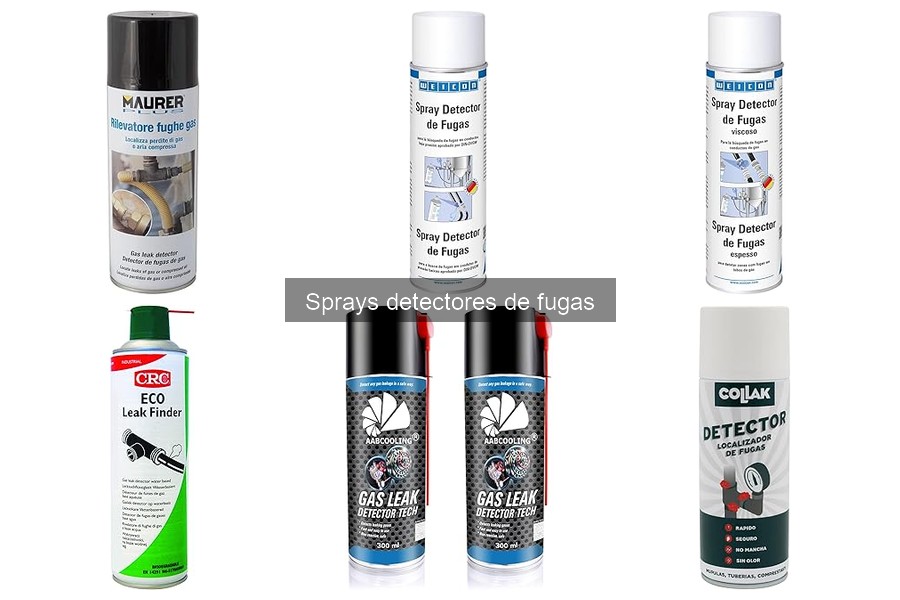 Mejores sprays detectores de fugas para el hogar 2023