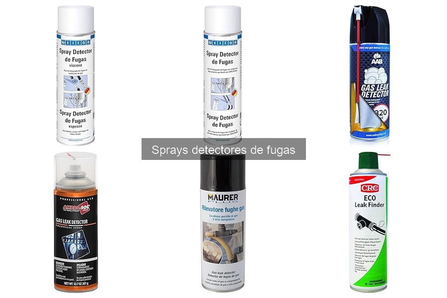 Mejores sprays detectores de fugas para el hogar