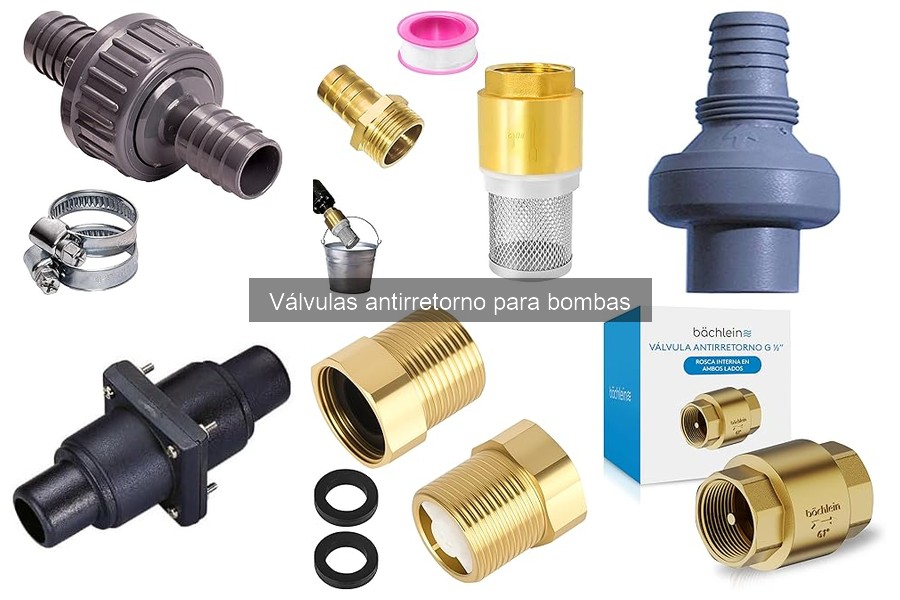 Mejores válvulas antirretorno para bombas en 2023