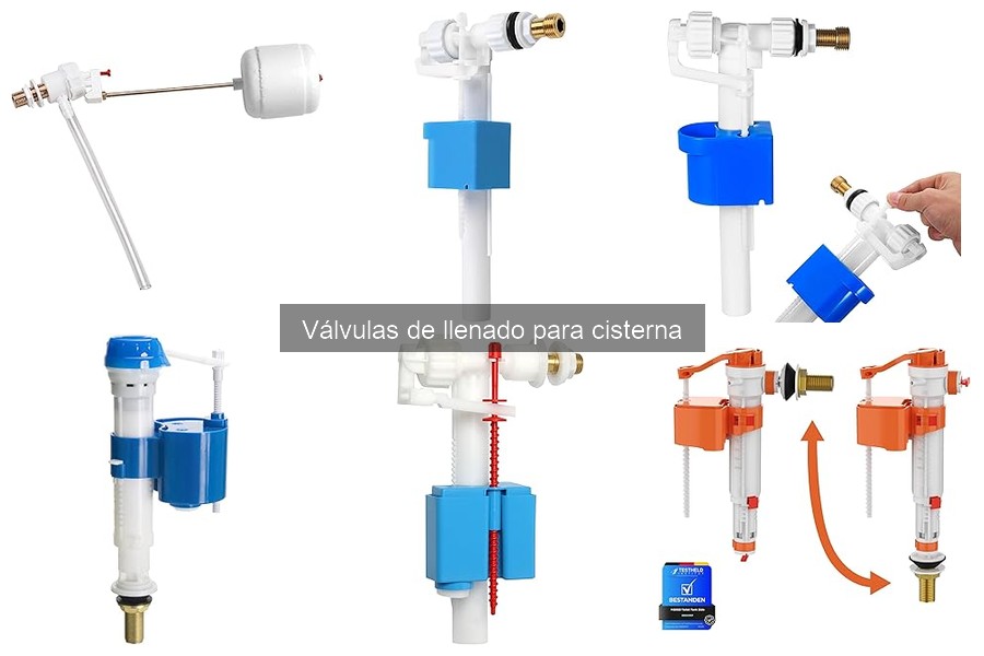 Mejores válvulas de llenado para cisternas de baja presión