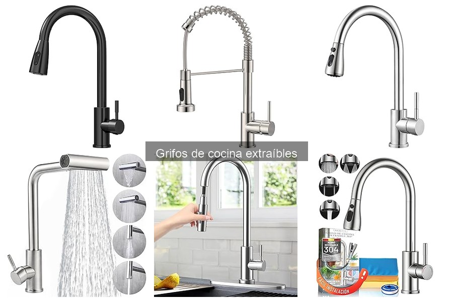Ofertas en Grifos de Cocina Extraíbles: ¡Aprovecha Descuentos!