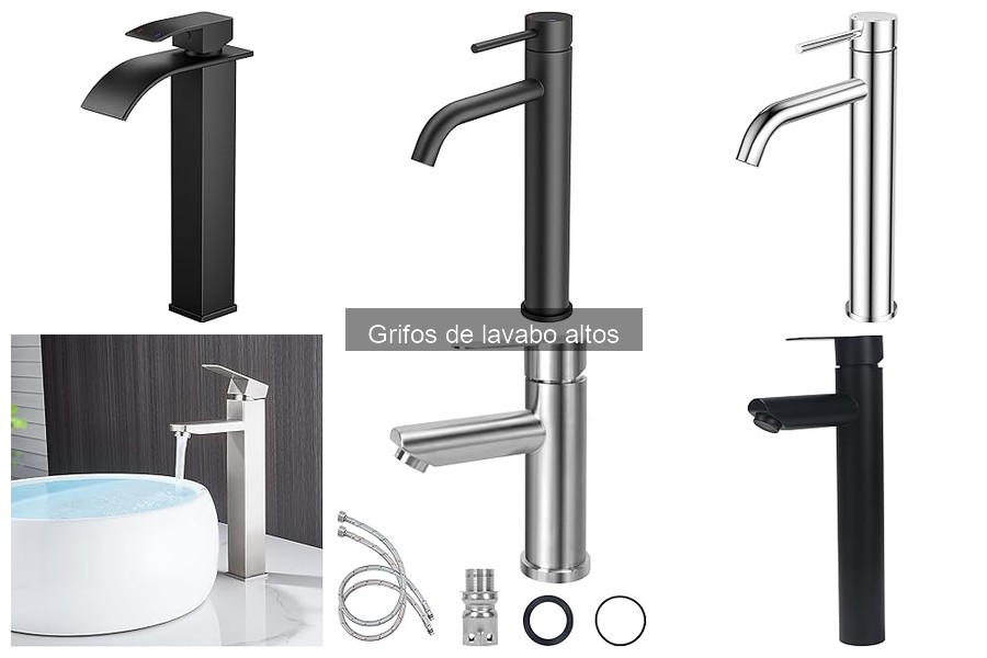 Ofertas y descuentos en grifos de lavabo altos