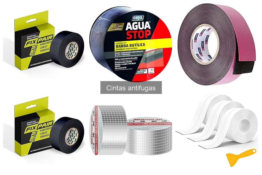 Opiniones de usuarios sobre cintas antifugas