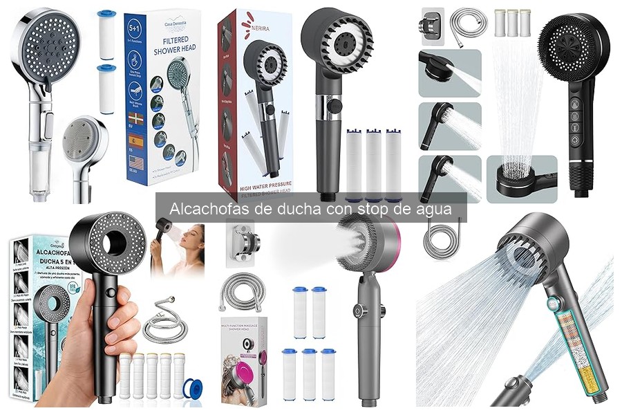 Opiniones sobre Alcachofas de Ducha con Stop de Agua