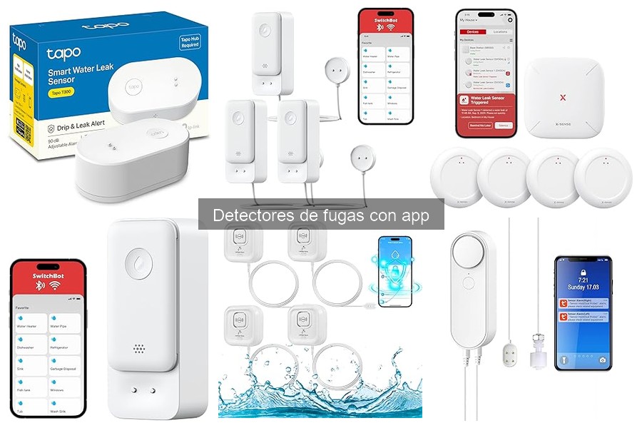 Opiniones sobre detectores de fugas con app para tu hogar