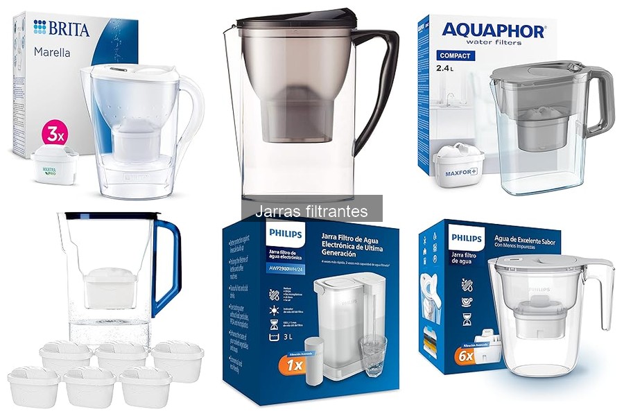 Opiniones sobre jarras filtrantes populares