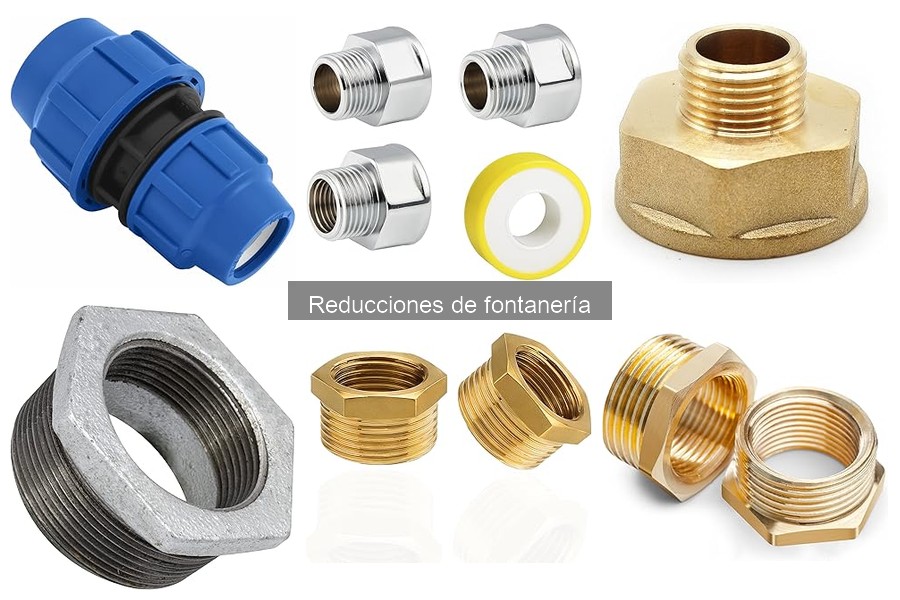 Precio de reducciones de fontanería: Comparativa y donde comprar