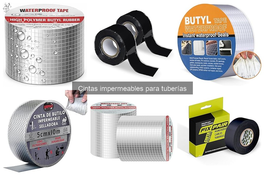 Precios de cintas impermeables para tuberías: guía completa