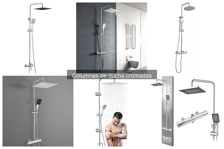 Precios de columnas de ducha cromadas: Ofertas y tiendas