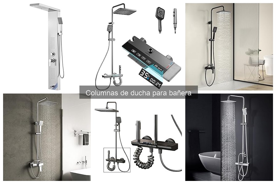 Precios de columnas de ducha para bañera: opciones y rangos