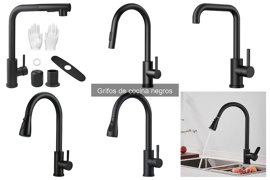 Precios de Grifos de Cocina Negros: Ofertas y Comparativas