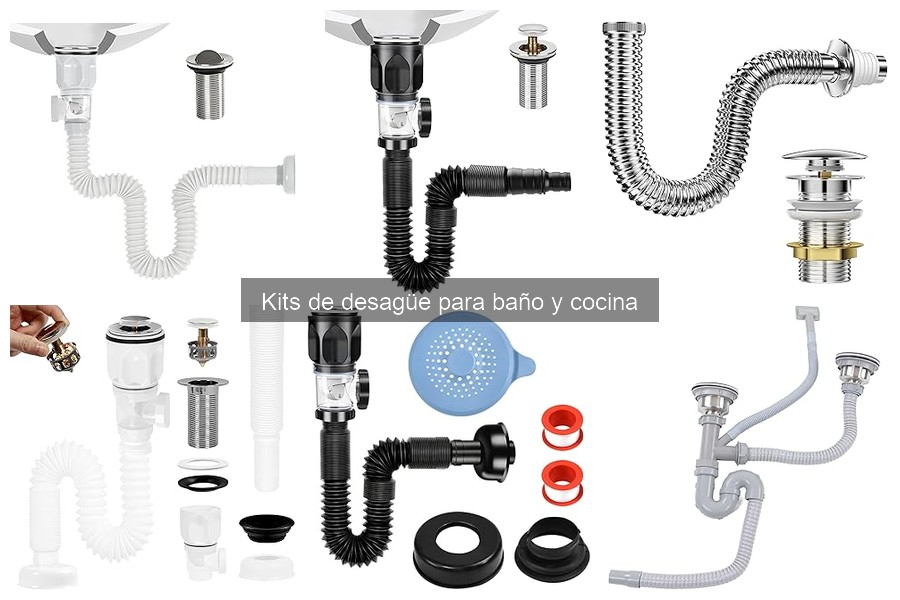 Precios de Kits de Desagüe para Baño y Cocina: Dónde Comprarlos