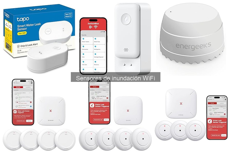 Precios de Sensores de Inundación WiFi en Amazon: Mejores Ofertas