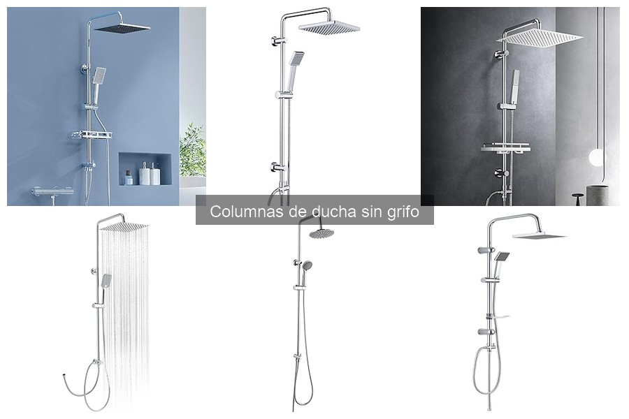 Precios promedio de columnas de ducha sin grifo en 2023