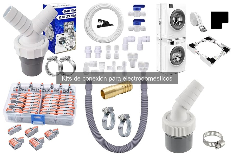 Preguntas frecuentes sobre kits de conexión para electrodomésticos