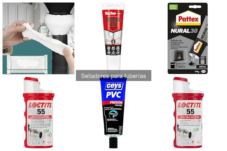 Problemas comunes al usar selladores para tuberías
