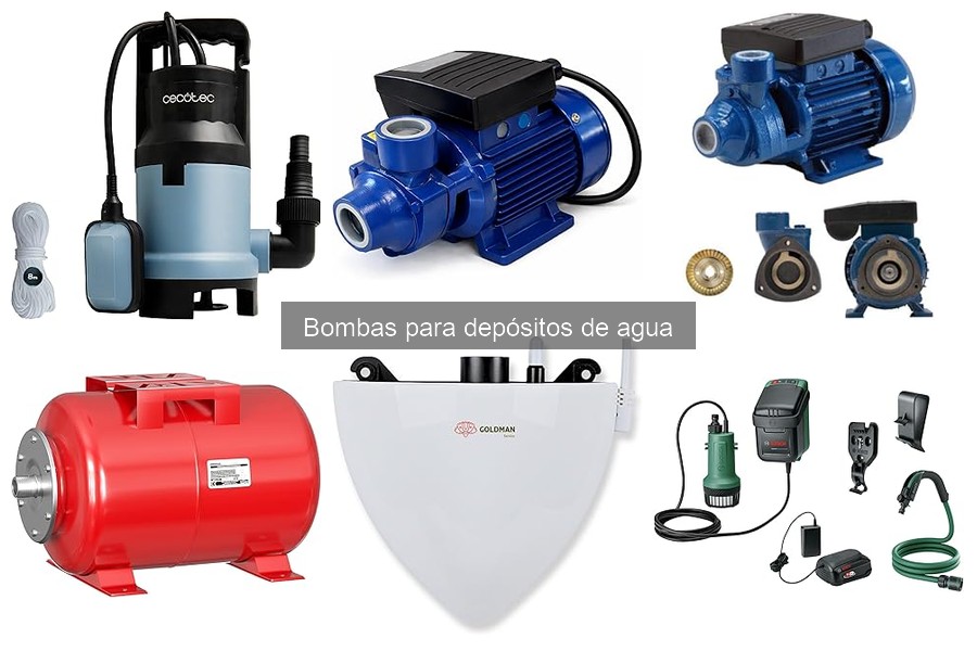 Problemas comunes con bombas de depósitos de agua y soluciones