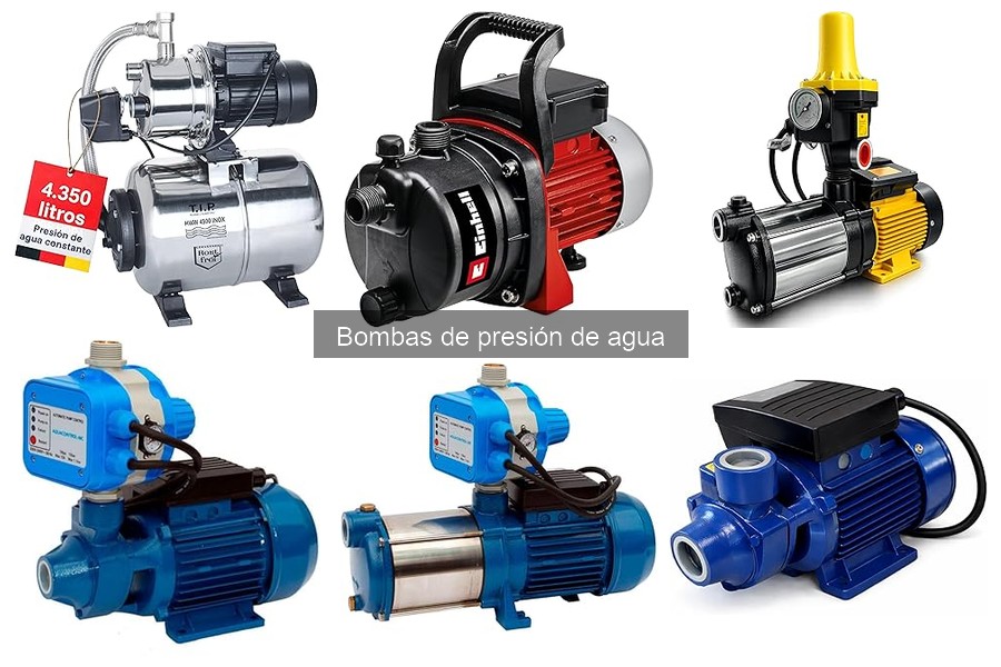 Problemas comunes con bombas de presión de agua y soluciones