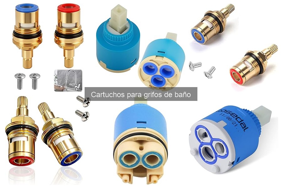 Problemas comunes con cartuchos de grifos de baño