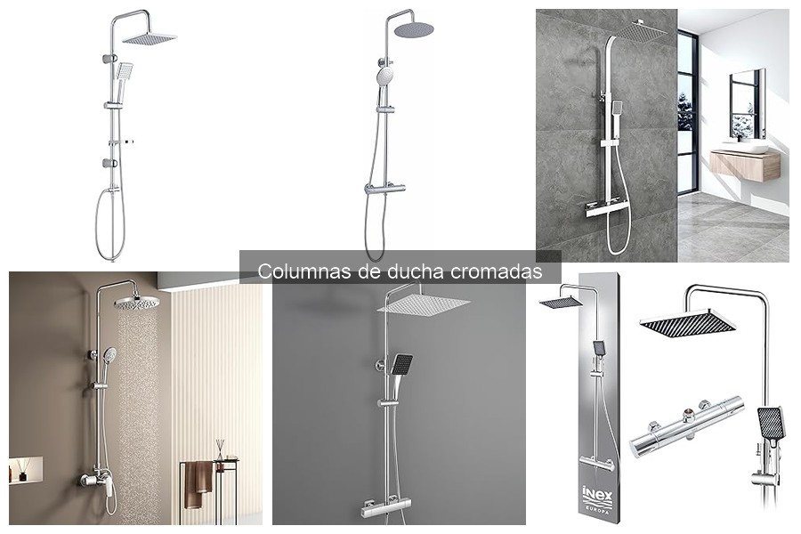 Problemas comunes con columnas de ducha cromadas y soluciones